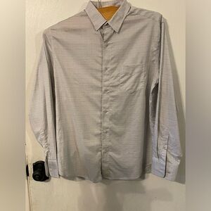 Twillory un tuckable men’s button‎ down shirt tailored fit large